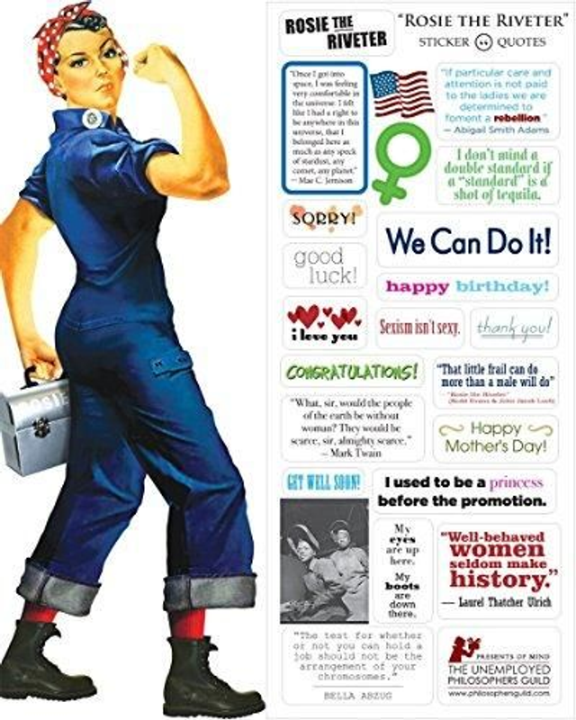 Rosie The Riveter Quotable Notables Card