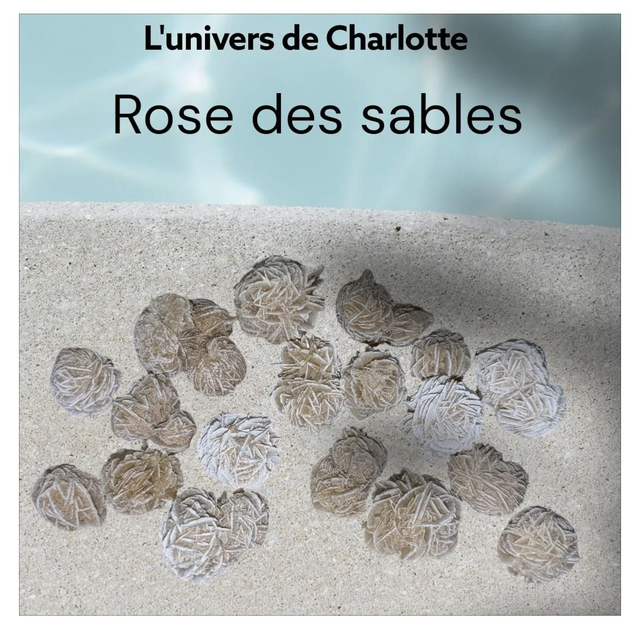 Pierre roulée &quot;Rose des sables&quot;