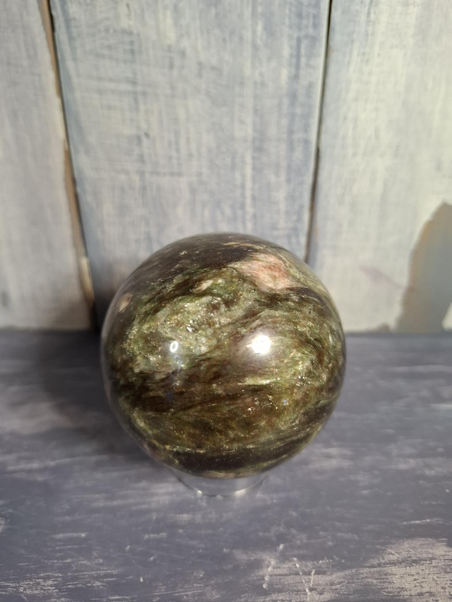 Green Mica Sphere 