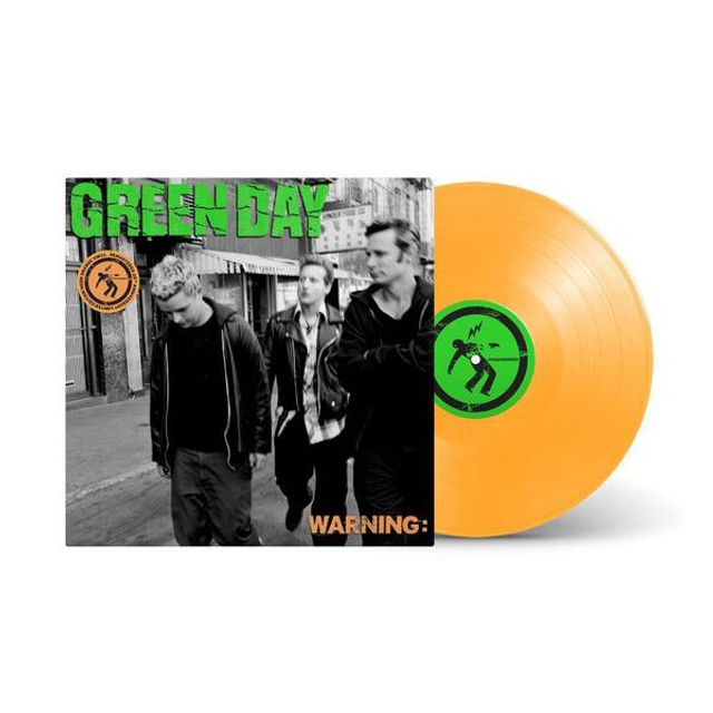 Green Day - Warning LP (25th Anniversary Neon Orange Vinyl) (Due Out 14/11/2025)