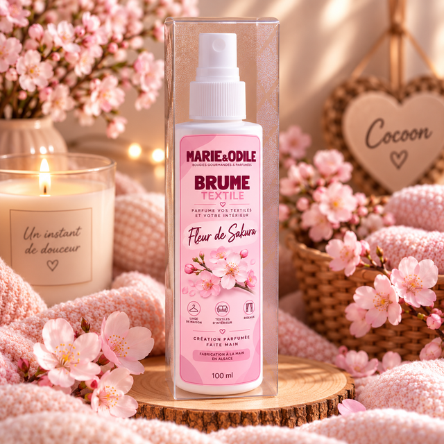 Brume textile - Fleur de sakura
