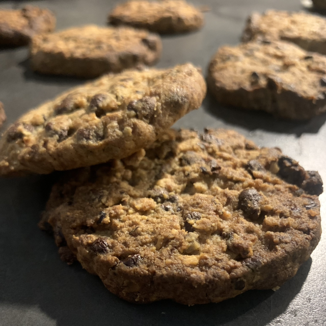 Cookies sans gluten et IG bas