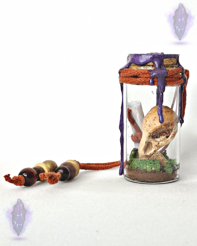 Fiole | Crâne de Corbeau 