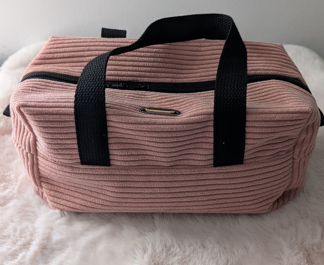 trousse de toilette rose