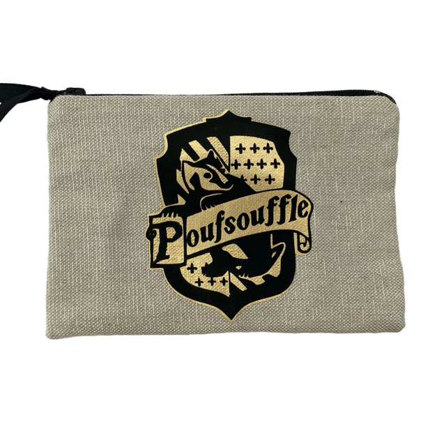 Petite Pochette inspiration Harry Potter: Logo Poufsouffle