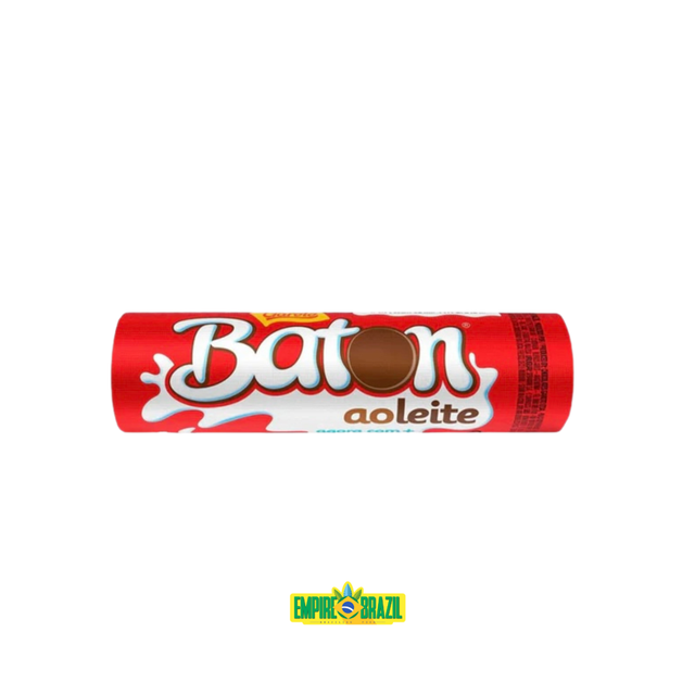 Baton Chocolate ao Leite / Chocolate Milk Baton GAROTO unid 