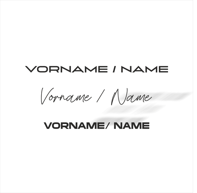 Vorname / Name Q-STIX