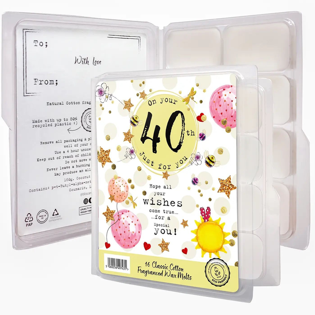 Just Because Wax Melts - 40th Birthday 