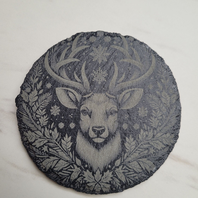 Leisteen onderzetter