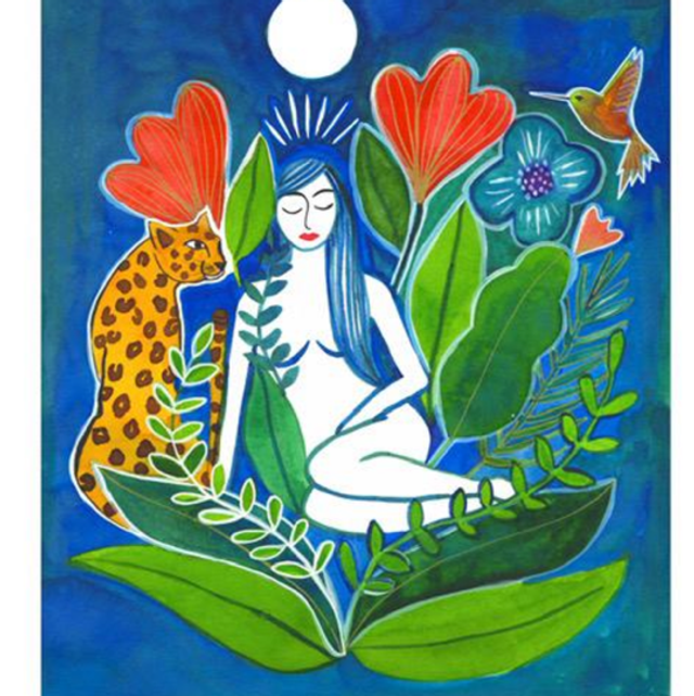 AFFICHE GRATITUDE PACHAMAMA