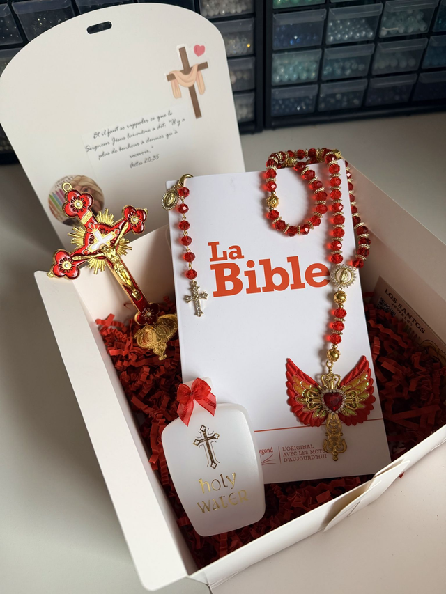 Coffret Biblique Rouge
