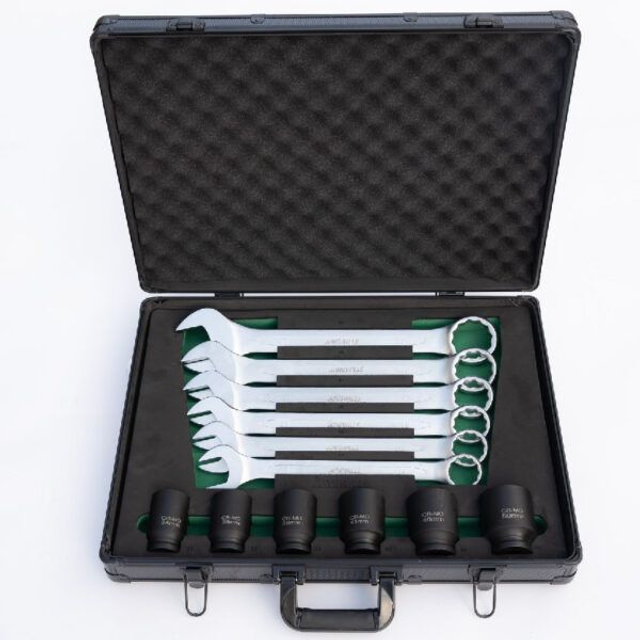 Jungwille Ringschlüssel- und Kraft-Steckschlüssel-Satz JW12