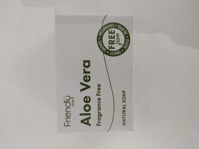 Friendly Soap  Aloe Vera Natural Soap - Fragrance-free 95g  46438
