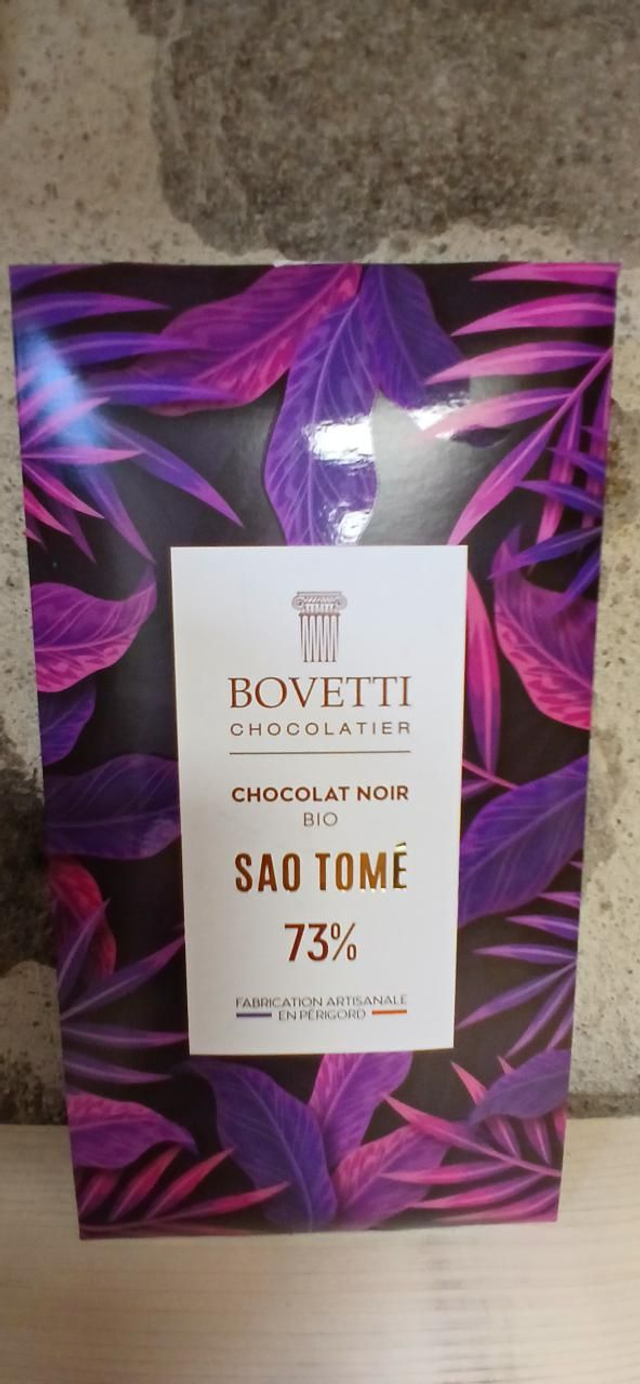 Chocolat noir Sao Tomé 73% (80g)