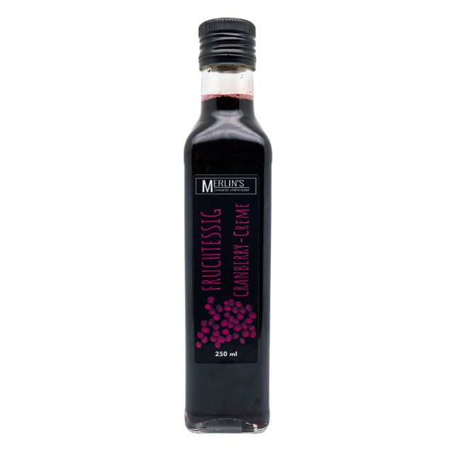 Fruchtessig Cranberry - Crema 3% Säure 250ml