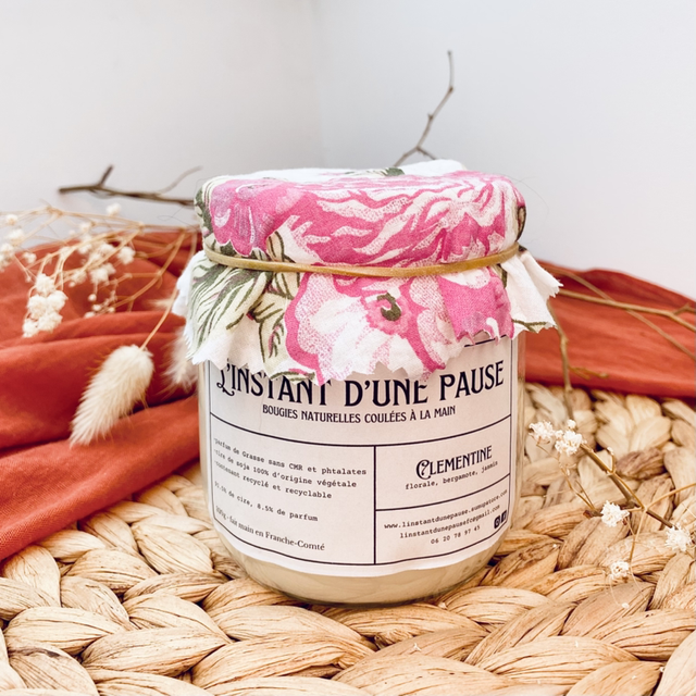 Bougie parfumée &quot;Clémentine&quot;