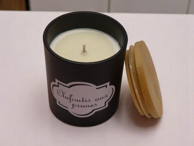 Bougie parfumée "Clafoutis aux prunes"