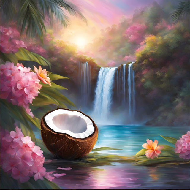 Coconut Waterfall Bloom