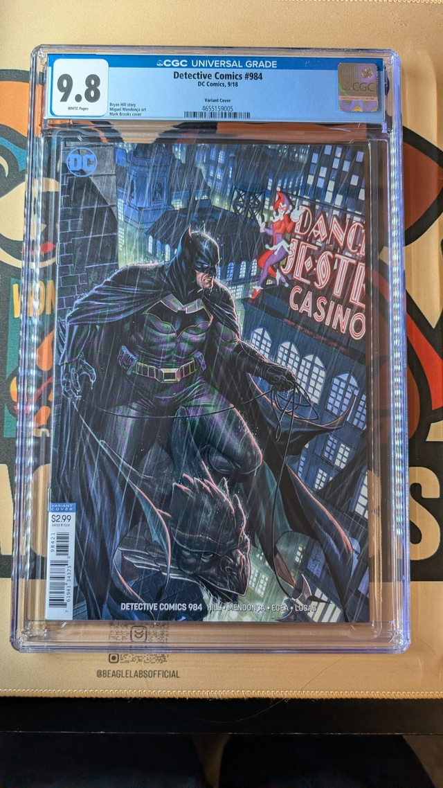 CGC Graded Comic 9.8 DC Detective Comics Batman #984
