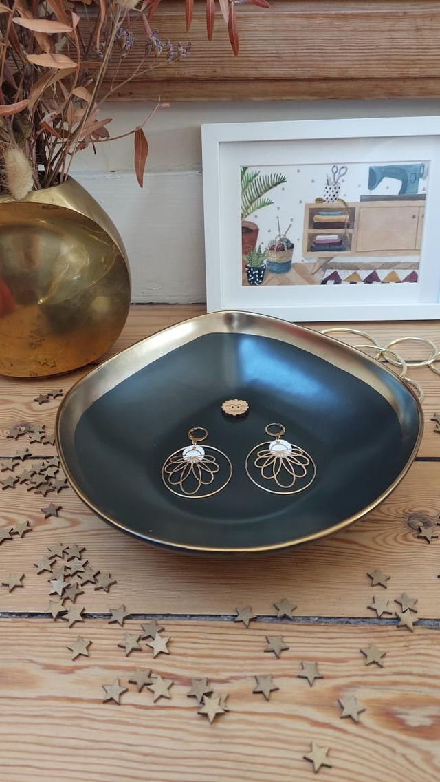 100% acier inox BO nénuphar et cercle 