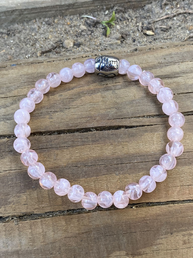 Perles roses 