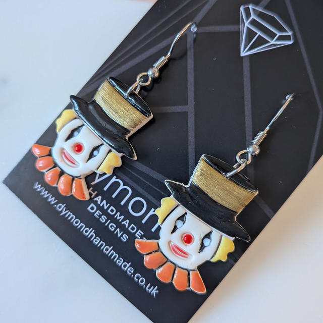 Halloween earrings - Clowns