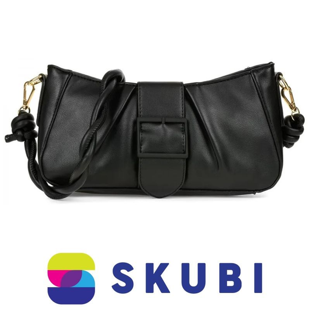 Versoli TR-20 Black Dámská crossbody kabelka z eko kůže černá