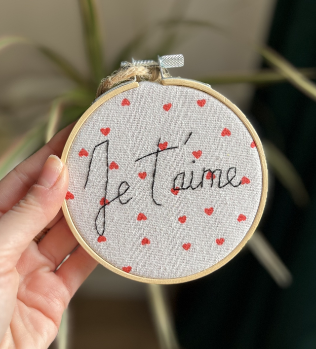 Tambour *Je t’aime*