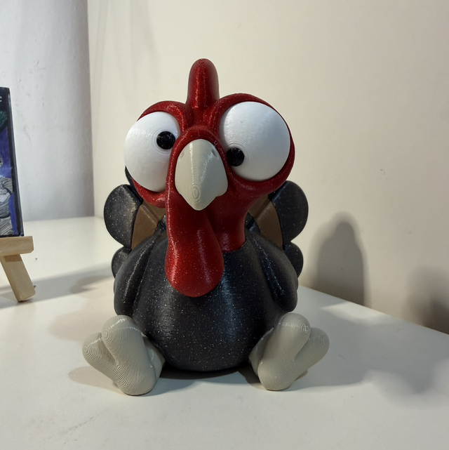Tacchicaro il Tacchino con occhi mobili