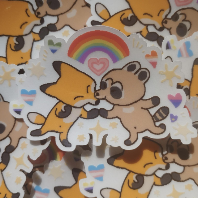 Pride - transparent sticker 