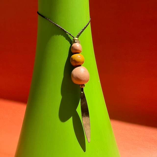 Cordão Amarelo Dourado — Peça ÚNICA 