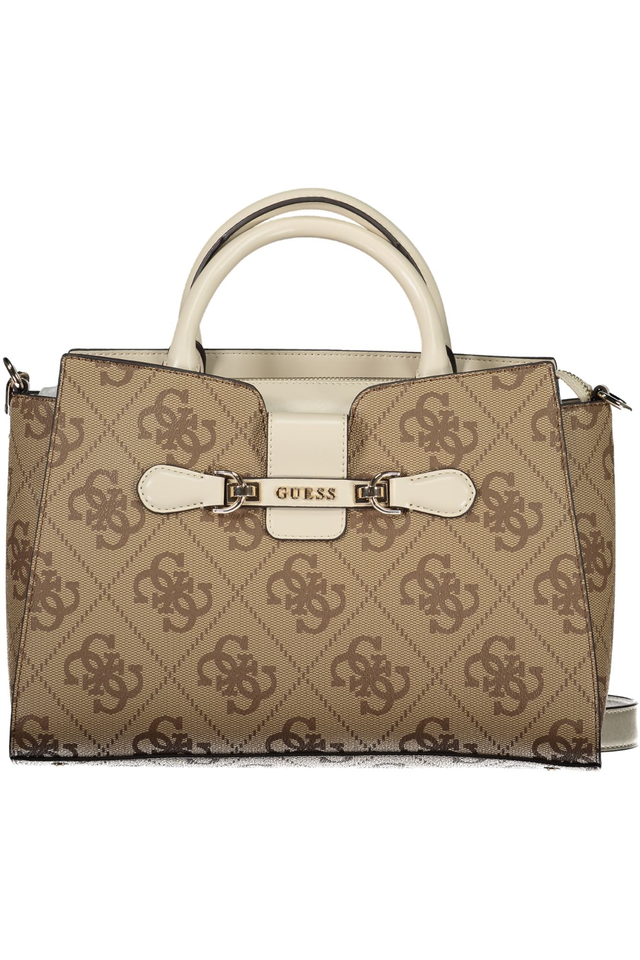 10438GUESS JEANS BORSA DONNA BEIGE