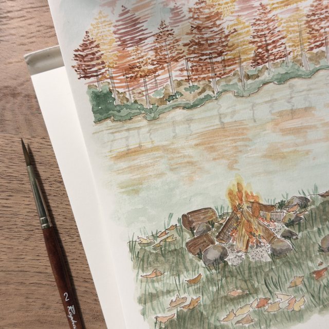 Feu de camp - L'originale