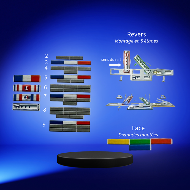 Kit barrette de dixmude