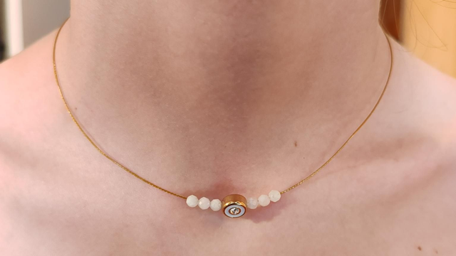 Collier Collection Élégance béryl 