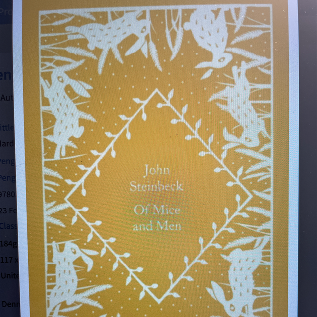 Of Mice And Men John Steinbeck