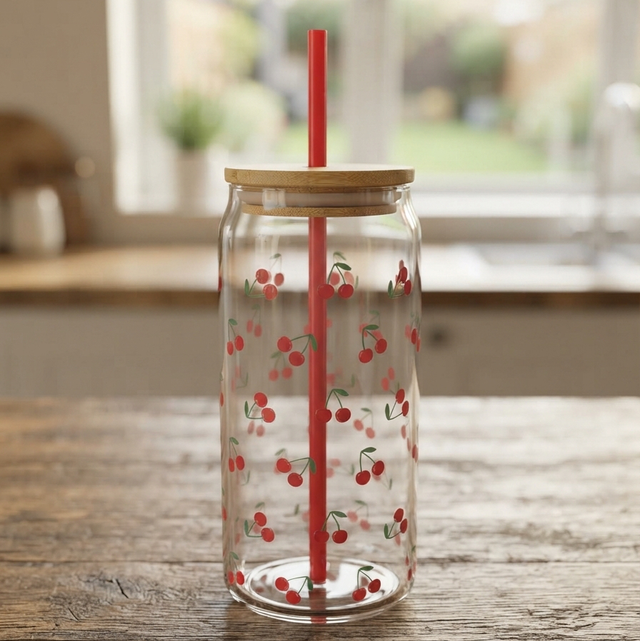 16oz Glass Cup