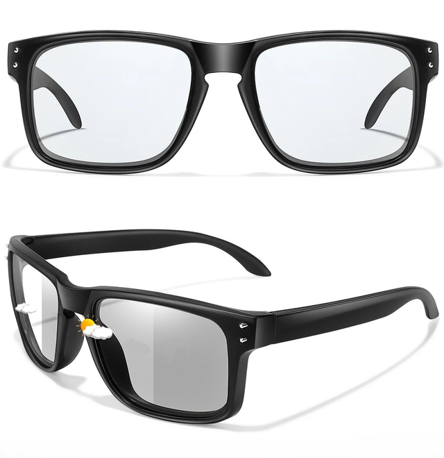 Lentes fotocromáticos deportivos
