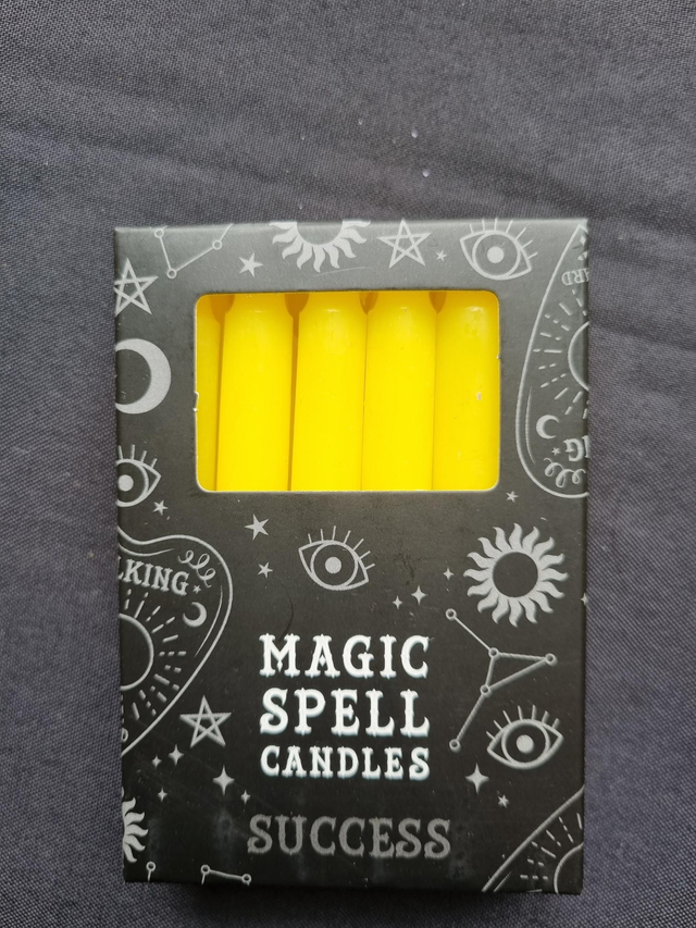 Bougie rituel Jaune Succès