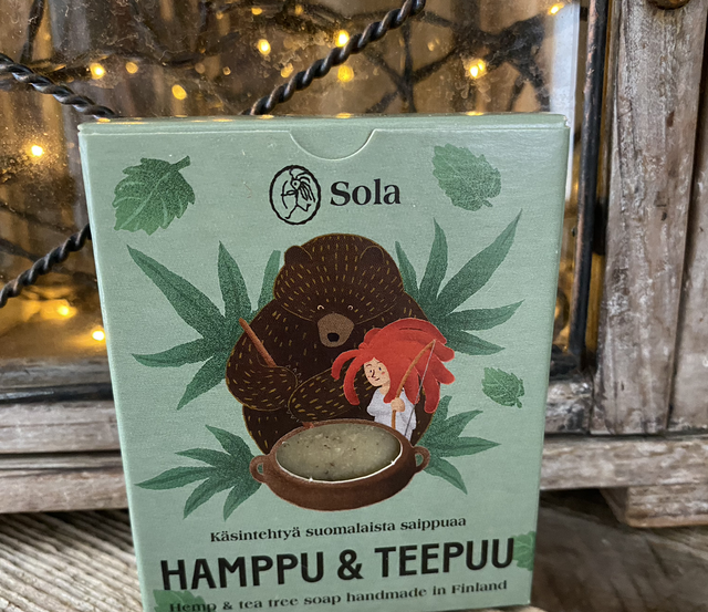 Hamppu & Teepuu -saippua