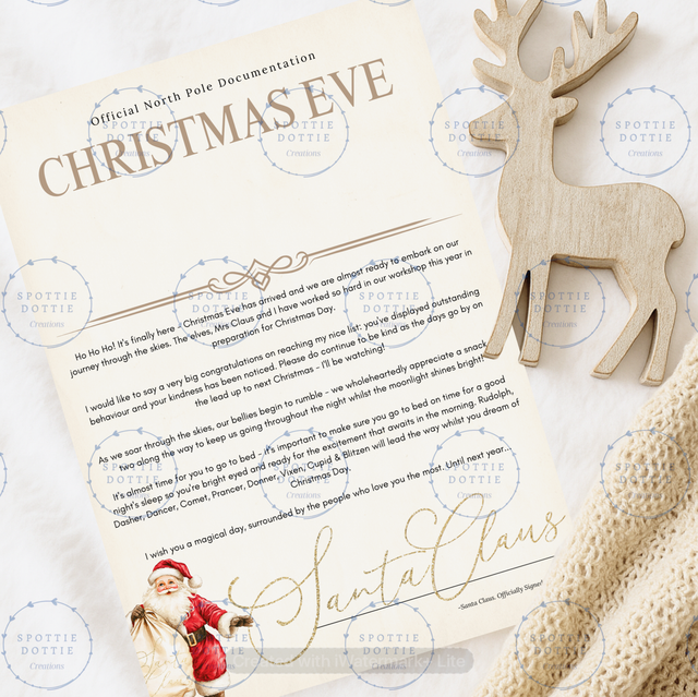 Title: Personalised Santa Letters &amp; Nice List Certificates – Magical Keepsakes for Children