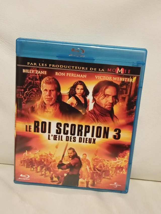 Blu ray Le roi scorpion 3