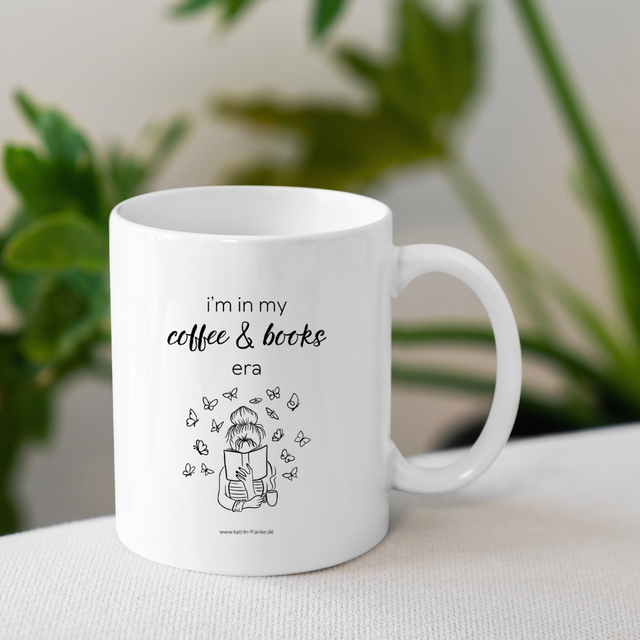 Tasse "I'm in my Coffee & Books Era" 