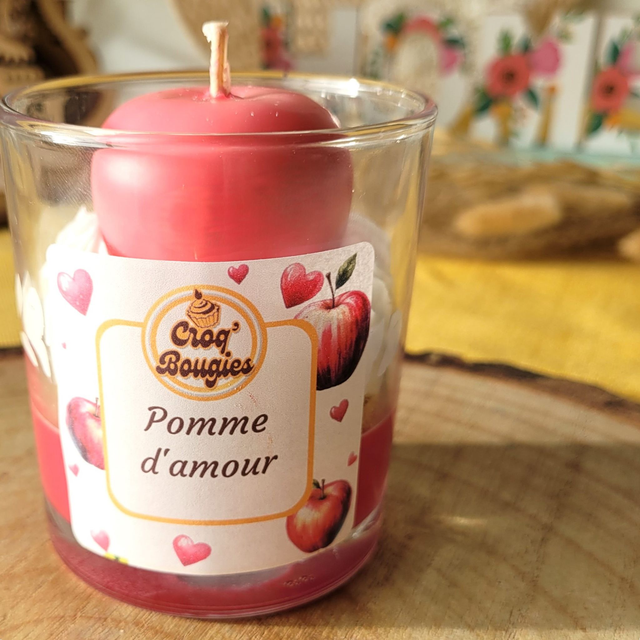 Bougie 140g - POMME D'AMOUR