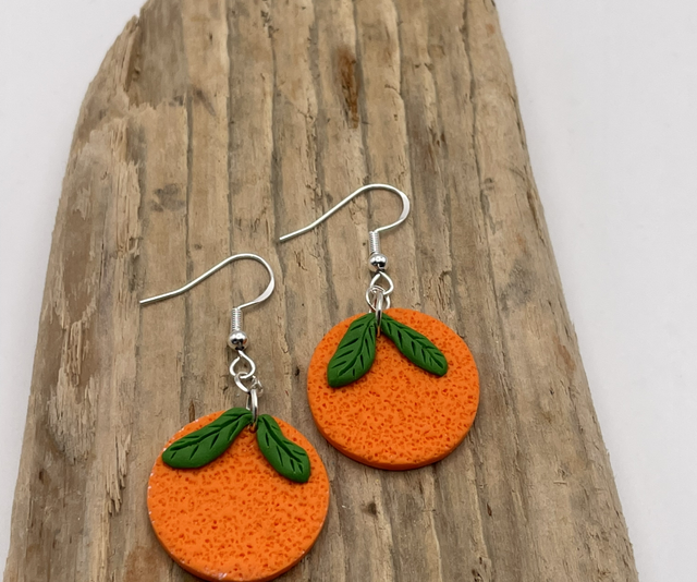 Large dangly oranges