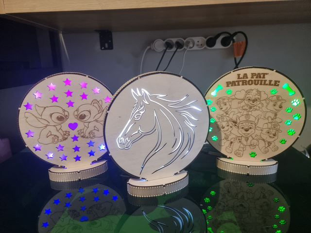 Lampe-veilleuse (sur commande)