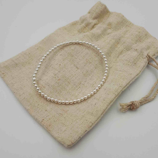 Sterling Silver Stretch Bracelet