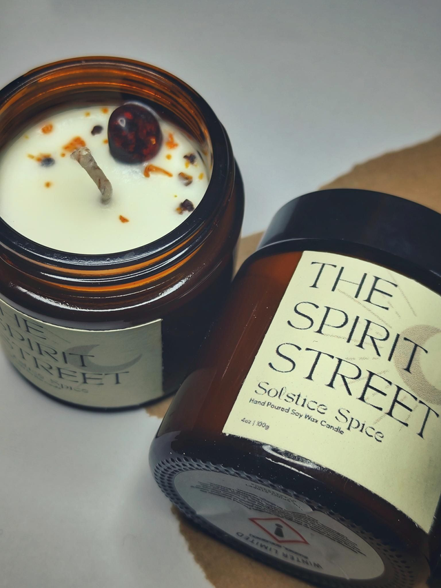 Solstice Spice Scented Soy Wax Candle (Limited Edition)