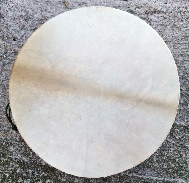 Tambour chamanique 40 cm (peau de chèvre)