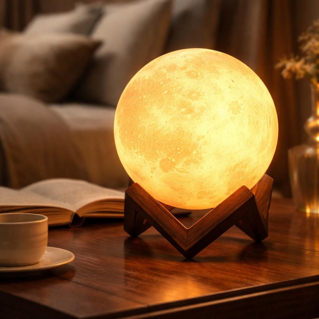 "Sphère design" - Lampe de sel d'Himalaya